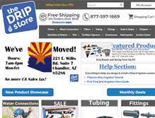 Tablet Screenshot of dripirrigation.com